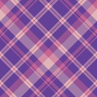 motif sans couture dans des couleurs violettes et roses vives exquises pour le plaid, le tissu, le textile, les vêtements, la nappe et d'autres choses. image vectorielle. 2 vecteur