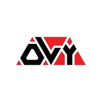 création de logo de lettre triangle oly avec forme de triangle. monogramme de conception de logo triangle oly. modèle de logo vectoriel triangle oly avec couleur rouge. oly logo triangulaire logo simple, élégant et luxueux. uniquement