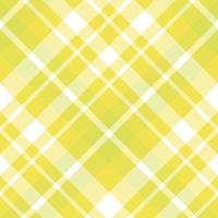 motif sans couture dans des couleurs jaunes et blanches fascinantes et élégantes pour le plaid, le tissu, le textile, les vêtements, la nappe et d'autres choses. image vectorielle. 2 vecteur