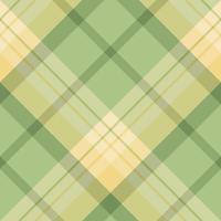 motif sans couture dans des couleurs vertes et jaunes discrètes fascinantes pour le plaid, le tissu, le textile, les vêtements, la nappe et d'autres choses. image vectorielle. 2 vecteur