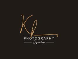 lettre kk signature logo template vecteur