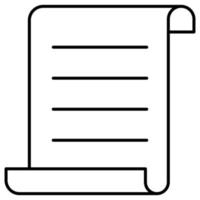 document qui peut facilement être modifié ou modifié vecteur