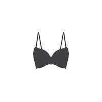 conception de modèle d'illustration vectorielle icône de soutien-gorge vecteur