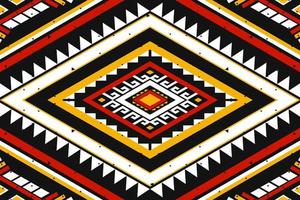 motif géométrique ethnique oriental sans couture traditionnel. style tribal rayé. conception pour le fond, papier peint, illustration vectorielle, tissu, vêtements, batik, tapis, broderie. vecteur
