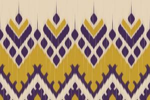 motif ikat oriental ethnique géométrique traditionnel. conception pour le fond, papier peint, illustration vectorielle, tissu, vêtements, batik, tapis, broderie. vecteur