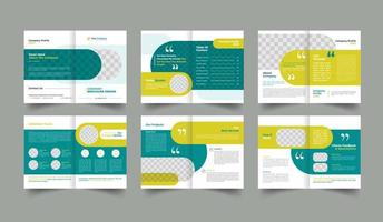 modèle de proposition d'entreprise créative ou brochure de profil d'entreprise