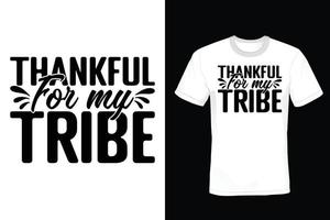 conception de t-shirt du jour de thanksgiving, vintage, typographie vecteur