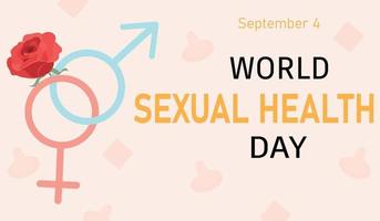 journée mondiale de la santé sexuelle vecteur
