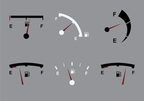 Icône vectorielle Free Fuel Gauge vecteur