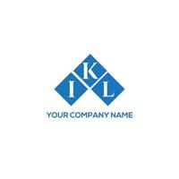 ikl lettre design.ikl lettre logo design sur fond blanc. concept de logo de lettre initiales créatives ikl. ikl lettre design.ikl lettre logo design sur fond blanc. je vecteur