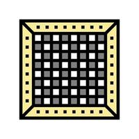 planche d'échecs couleur icône illustration vectorielle vecteur