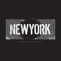 new york city illustration typographie vecteur conception de t shirt