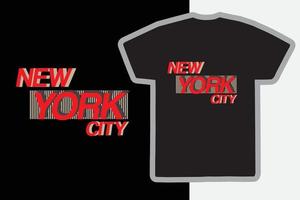 typographie d'illustration de new york brooklyn. parfait pour la conception de t-shirt vecteur