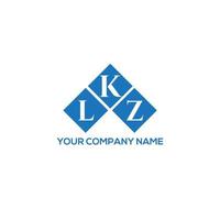 conception de lettre lkz. création de logo de lettre lkz sur fond blanc. concept de logo de lettre initiales créatives lkz. conception de lettre lkz. création de logo de lettre lkz sur fond blanc. je vecteur