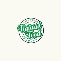 logo organique. icônes de produits verts et naturels. logo d'aliments frais et de produits écologiques, élément de conception de feuilles et de vecteurs pour l'identité de la marque de soins sains. vecteur