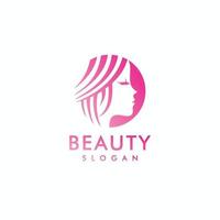 logo de mode beauté femme vecteur