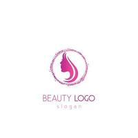 logo de mode beauté femme vecteur