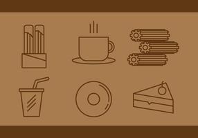 Free Churros Vector Icons # 1