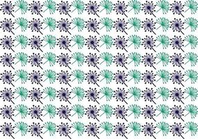 motif de fleurs aquarelle vecteur