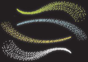 Ondes stardust vecteur