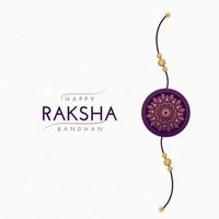 publication sur les réseaux sociaux de raksha bandhan vecteur