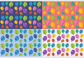 Free Seamless Patterns Ballons vecteur