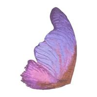 aile de papillon aquarelle rétro, superbe design à toutes fins. vecteur