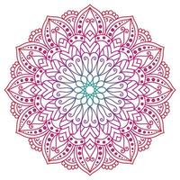 conception de mandala pour les livres à colorier. ornements ronds décoratifs de mandala vintage. vecteur