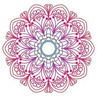 conception de mandala pour les livres à colorier. ornements ronds décoratifs de mandala vintage. vecteur