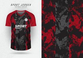 maquette d'arrière-plan pour les maillots de sport, les maillots, les chemises de course, les rayures grunge pour la sublimation. vecteur