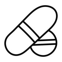 icône du design moderne de pilules vecteur