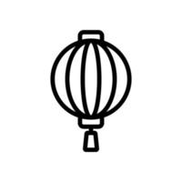 illustration vectorielle de l'icône de vacances des lanternes bouddhistes vecteur