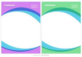Vecteur gratuit de conception de tête de lettre