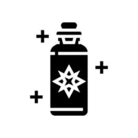 potion boho glyphe icône illustration vectorielle vecteur