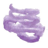 tache d'aquarelle ou cadre. tache d'élément unique de couleur acrylique mauve violet. texture aquarelle avec des coups de pinceau. rectangle, point. rose, violet clair, violet. vecteur isolé sur blanc.