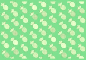 Motif d'ananas sans couleur sans couture vecteur