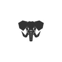 illustration de conception de logo icône éléphant vecteur