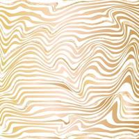 texture d'encre de ligne de vague abstraite dorée. vecteur