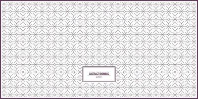 motif abstrait violet foncé en forme de losange vecteur