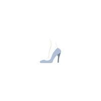 illustration de logo vectoriel talons hauts