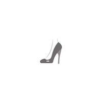 illustration de logo vectoriel talons hauts