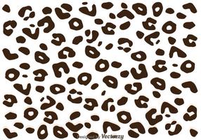 Modèle de léopard brun foncé vecteur