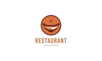 vecteur de modèle de conception de logo de restaurant