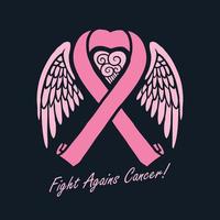 l'illustration de la campagne du logo du cancer du sein