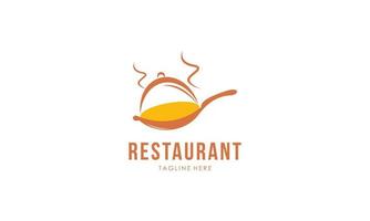 vecteur de modèle de conception de logo de restaurant