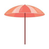 icône de parapluie de plage vecteur
