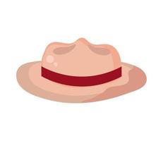icône du chapeau canadien vecteur