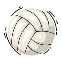 ballon de volley-ball vecteur