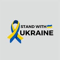 arrêter la guerre pour l'arrière-plan du concept de l'ukraine, le drapeau de l'ukraine forme d'amour priant l'illustration vectorielle du concept. priez pour la paix en ukraine. sauver l'ukraine de la russie. vecteur