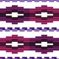 tissu ou motif abstrait harmonieux de forme carrée rose et violet, fond blanc. vecteur